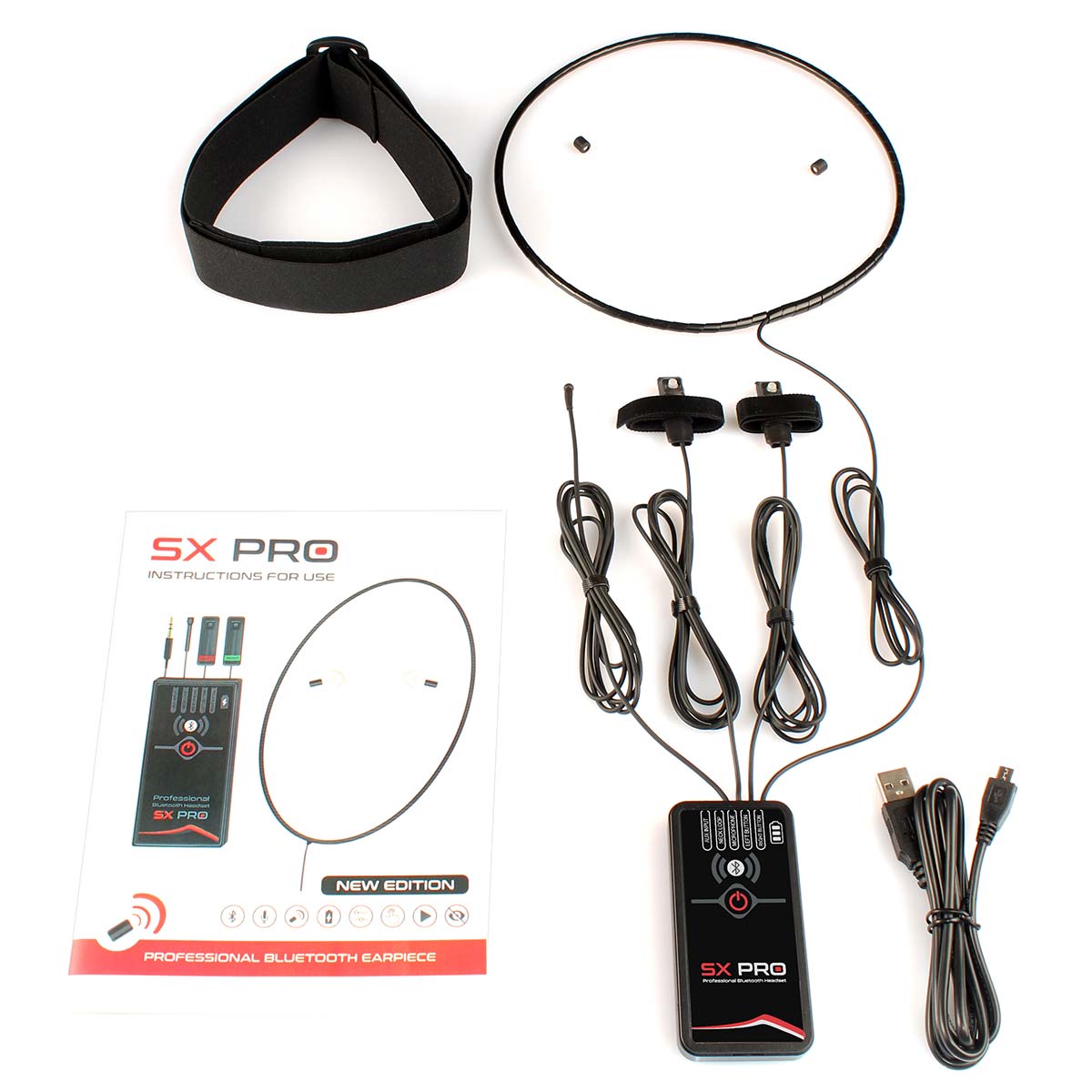 SXPRO Professional Invisible Wireless Spy Earpiece kit for Exams