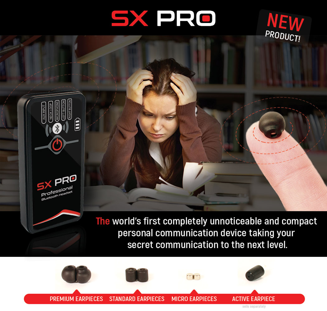 SPY Earpiece is First Professional Wireless Bluetooth Hidden Invisible Earpiece Communication kit for taking your secret communication to the next level